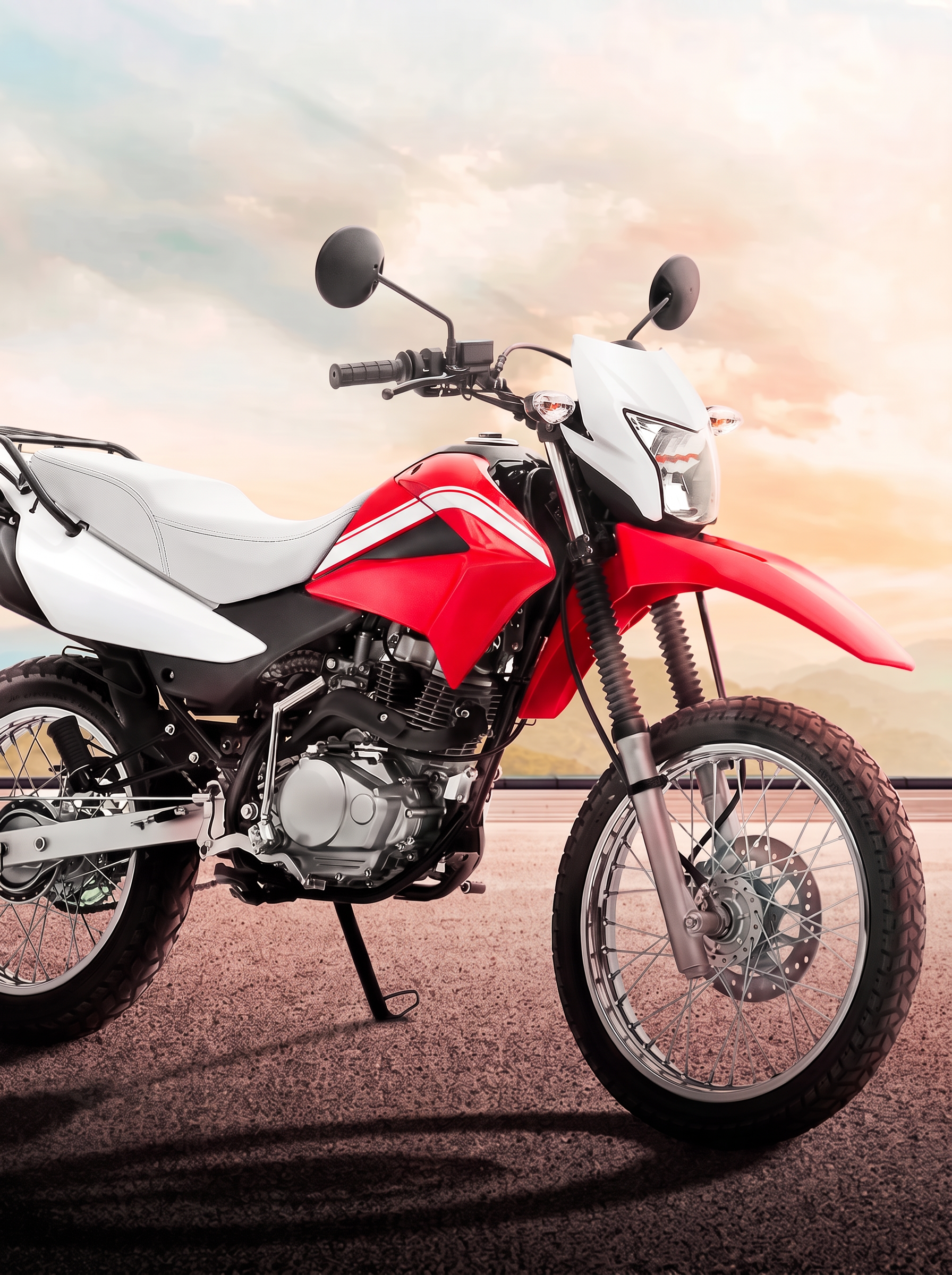 Moto con llantas Yamatech
